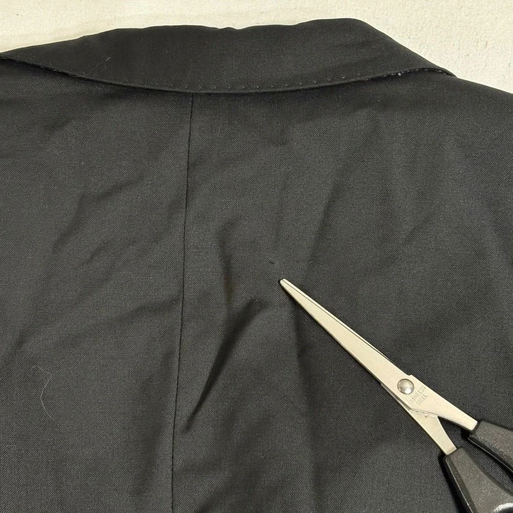 Hugo Boss‎ Blazer Mens 38R Black Reda Super 110 Wool Rayman Wayne Suit Jacket